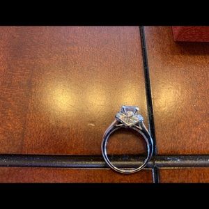 Sterling engagement ring